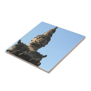 Lao Giant Guardian .. Buddha Park, Vientiane, Laos Fliese