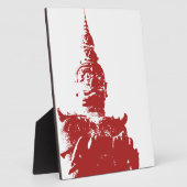 Lao Giant Guardian .. Buddha Park, Vientiane, Laos Fotoplatte (Seite)