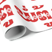 Lao Grandvater - ພໍ່ ຕູ້ / Pa Tu - Laos Geschenkpapier (Rolleneckpunkt)