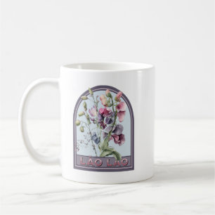 Lǎo lao Vintage Floral Großmutter Kaffeetasse