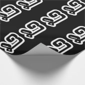 Lao / Laos Number Acht / 8 / ໘ (Bad/Paet) Laotian Geschenkpapier (Ecke)