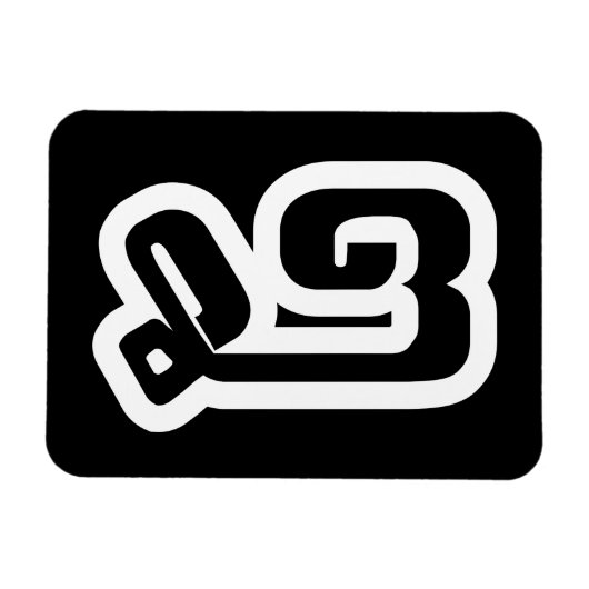 Lao / Laos Number Acht / 8 / ໘ (Bad/Paet) Laotian Magnet (Horizontal)