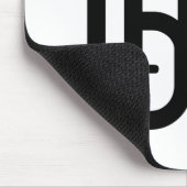 Lao / Laos Number Nine / 9 / ໙ (Kao/Gao) Laotian Mousepad (Ecke)