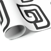 Lao / Laos Nummer 1 / 1 / ໑ (Nung/Nueng) Laotian Geschenkpapier (Rolleneckpunkt)