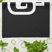 Lao / Laos Nummer 1 / 1 / ໑ (Nung/Nueng) Laotian Geschirrtuch (Gefaltet)