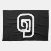 Lao / Laos Nummer 1 / 1 / ໑ (Nung/Nueng) Laotian Geschirrtuch (Horizontal)