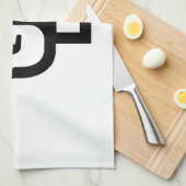 Lao / Laos Nummer 1 / 1 / ໑ (Nung/Nueng) Laotian Geschirrtuch (Viertel Falte)