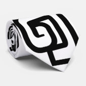 Lao / Laos Nummer 1 / 1 / ໑ (Nung/Nueng) Laotian Krawatte (Gerollt)