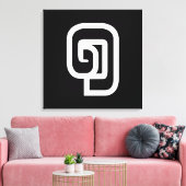 Lao / Laos Nummer 1 / 1 / ໑ (Nung/Nueng) Laotian Leinwanddruck (Insitu (Wohnzimmer))