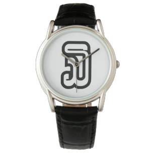 Lao / Laos Nummer drei / 3 / ໓ (Sam) Laotian Armbanduhr
