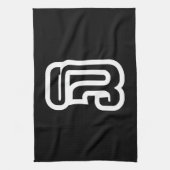 Lao / Laos Nummer drei / 3 / ໓ (Sam) Laotian Geschirrtuch (Vertikal)