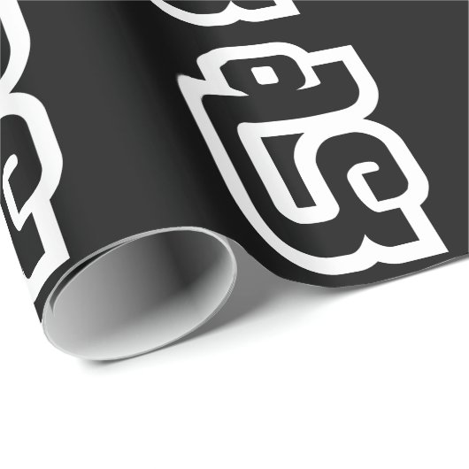 Lao / Laos Nummer fünf / 5 / ໕ (Haa/ha) Laotisch Geschenkpapier (Rolleneckpunkt)