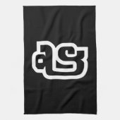 Lao / Laos Nummer fünf / 5 / ໕ (Haa/ha) Laotisch Geschirrtuch (Vertikal)