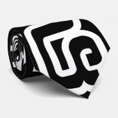 Lao / Laos Nummer Vier / 4 / ໔ (siehe/Si) Laotian Krawatte (Gerollt)