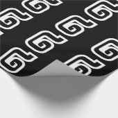 Lao / Laos Nummer Zwei / 2 / ໒ (Song) Laotian Geschenkpapier (Ecke)