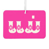 Lao Mother - ແ ມ່ / Mae - Laotian / Laos Autolufterfrischer (Rückseite)