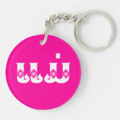 Lao Mother - ແ ມ່ / Mae - Laotian / Laos Schlüsselanhänger (Rückseite)