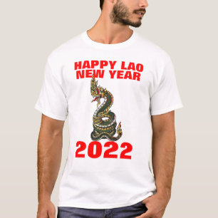 Lao Neujahr Naga 2022 T-Shirt