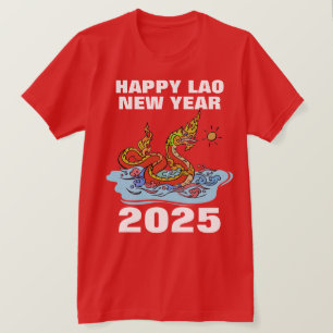 Lao Neujahr Naga 2025 T-Shirt