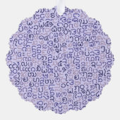 Lao Ornament Karte (Rückseite)