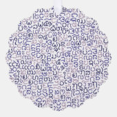 Lao Ornament Karte (Vorderseite)