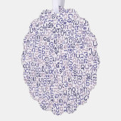 Lao Ornament Karte (Links)