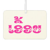 Lao Sister - ເ ອື້ ອ / Euony - Laotian / Laos Autolufterfrischer (Vorderseite)