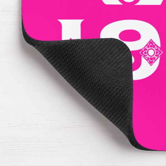 Lao Sister - ເ ອື້ ອ / Euony - Laotian / Laos Mousepad (Ecke)