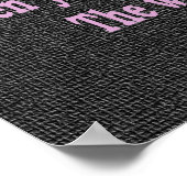 LAO TZU 1 MIT NIGHTBLOOM MANDALA POSTER (Ecke)