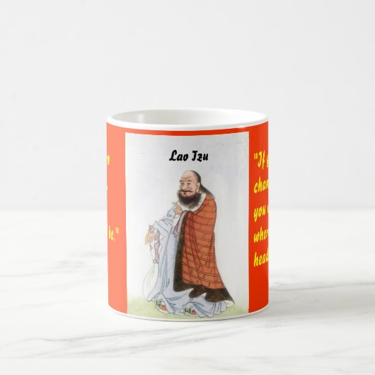 Lao Tzu 3 Kaffeetasse (Mittel)