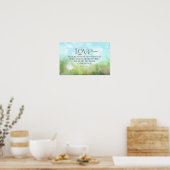 Lao Tzu Inspiration Zitat "Liebe" Poster (Küche)