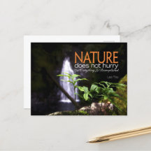 Lao Tzu Inspiration Zitat "Natur"