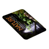 Lao Tzu Inspirational Quote "Nature" Flexible Magnet (Rechte Seite)