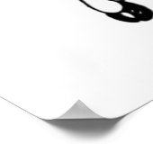 Lao Tzu Ming-Dynastie chinesische Malerei Poster (Ecke)