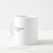 Lao Tzu Motivations-Kaffeetasse Kaffeetasse (Vorderseite Links)