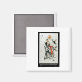 Lao Tzu Nature Hurries Zitat Geschenke und T-Shirt Magnet (Vorderseite/Rückseite)