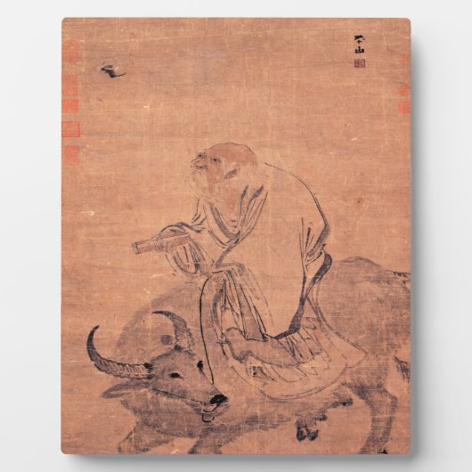 Lao Tzu Portrait Fotoplatte (Vorderseite)