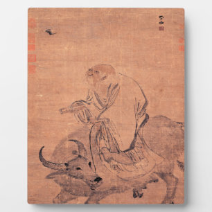 Lao-Tzu-Porträt Fotoplatte