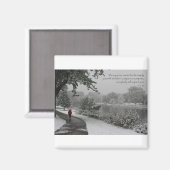 Lao Tzu Quote II Magnet (Vorderseite/Rückseite)