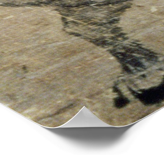 Lao tzu reiten sein Ochse, Chinesisch, Ming Dynast Poster (Ecke)