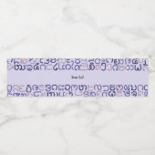 Lao Wasserflaschenetikett (Einzelnes Label)