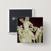 Laocoon, Hellenistic Vorlage, 1. Jahrhundert Button (Vorne & Hinten)