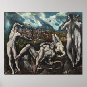 Laocoon von El Greco Poster