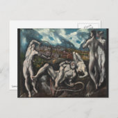 Laocoon von El Greco Postkarte (Vorne/Hinten)