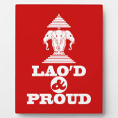 LAO'D & PROUD FOTOPLATTE (Vorderseite)