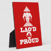LAO'D & PROUD FOTOPLATTE (Seite)