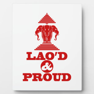 LAO'D & PROUD FOTOPLATTE