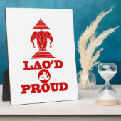 LAO'D & PROUD FOTOPLATTE (Seite)