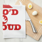 LAO'D & PROUD GESCHIRRTUCH (Viertel Falte)