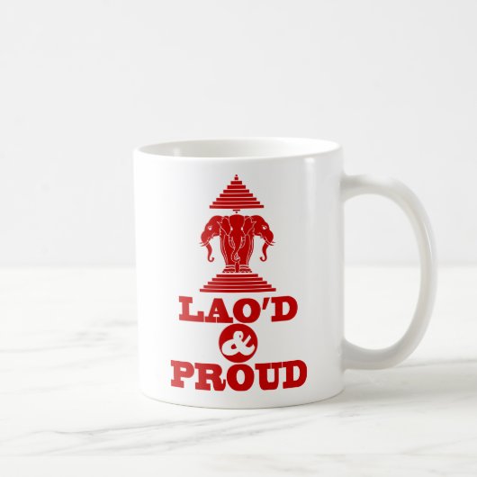 LAO'D & PROUD KAFFEETASSE (Rechts)